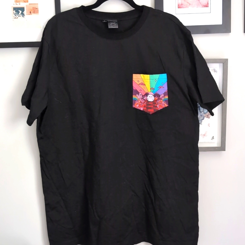 Paws of Pride LE Fire Pocket tee